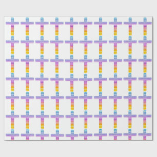 Christelijke Gift Wrap Cross Gift Wrap Papier Kleu