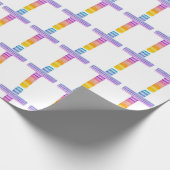 Christelijke Gift Wrap Cross Gift Wrap Papier Kleu (Hoek)