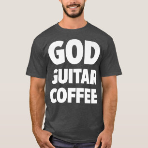 Christelijke gitarist Church Worship Guitar Player T-shirt