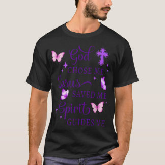 Christelijke God Heeft Mij Jezus Gered Sterren En T-shirt