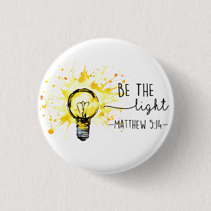 Christelijke God is de lichte inspiratie Ronde Button 3,2 Cm