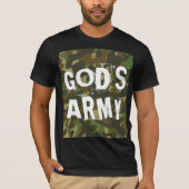 CHRISTELIJKE "GOD'S ARMY"-T-SHIRTS-T - SHIRTS (Voorkant)