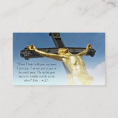 Christelijke Godsdienst Inspirerend God Visitekaartje (Achterkant)