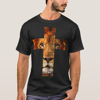 Christelijke godsdienst Jezus De leeuw van het Jud T-shirt