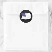 Christelijke godsdienst vlag sticker (Tas)
