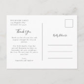 Christelijke godslasterlijke Mens van modern scrip Aankondigingskaart (Achterkant)