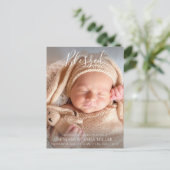 Christelijke godslasterlijke Mens van modern scrip Aankondigingskaart (Staand voorkant)