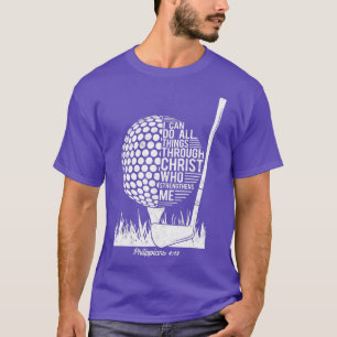 Christelijke Golf Plyer die ik kan doen T-shirt