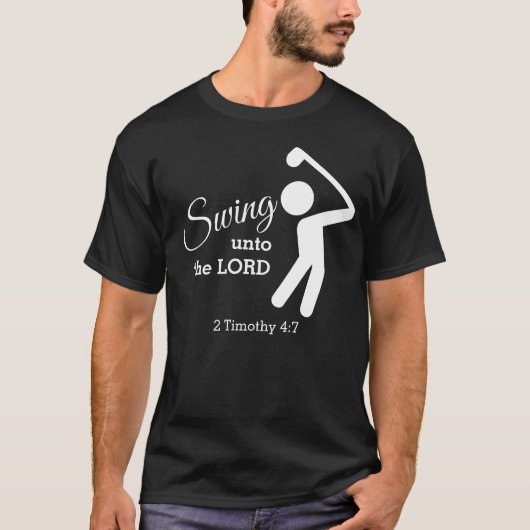 Christelijke GOLFER T-shirt (Voorkant)