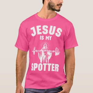 Christelijke grappige gym Jezus is mijn pottercade T-shirt