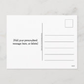 CHRISTELIJKE GROTE LERAAR DIENAAR HART DANK U FEESTDAGENKAART (Achterkant)