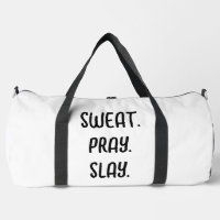 Christelijke Gym Bag Sweat Pray Slay