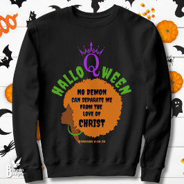 Christelijke HALLOQWEEN Afro Halloween Trui