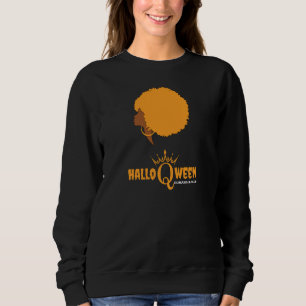 Christelijke Halloween AFRO KONINGIN Bijbelvers Trui