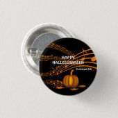 Christelijke Halloween HALLELUJAHEEN | Pompoen Ronde Button 3,2 Cm (Voorkant /achterkant)