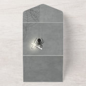 Christelijke Halloween Party nodigt uit All In One Uitnodiging (Buitenkant)