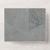 Christelijke Halloween Party nodigt uit All In One Uitnodiging (Achterkant)