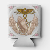 Christelijke Handen Verpleegkundige Koelbox Blikjeskoeler (Achterkant)