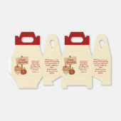 Christelijke HAPPY THANKSGIVING Bedankdoosjes (Uitgevouwen)