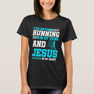 Christelijke hardlooploper Funny Half Marathon 5k T-shirt