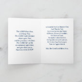 Christelijke Hartelijk dank voor uw kaart voor vet (Binnen)