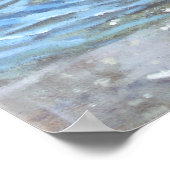 christelijke havenzwanen en boten poster (Hoek)