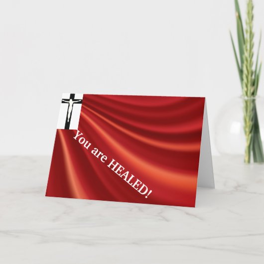 Christelijke Healing Card Kaart (Voorkant)