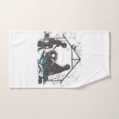 Christelijke Heilige Baby Jezus kerstfeest Bad Handdoek (Handdoek)