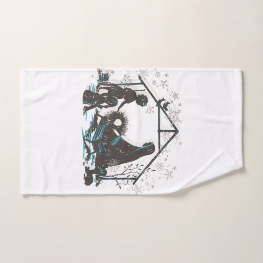 Christelijke Heilige Baby Jezus kerstfeest Bad Handdoek (Handdoek)