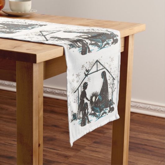 Christelijke Heilige Baby Jezus kerstfeest Medium Tafelloper (Voorbeeld)