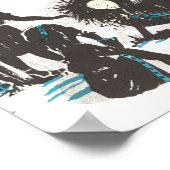 Christelijke Heilige Baby Jezus kerstfeest Poster (Hoek)