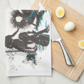 Christelijke Heilige Baby Jezus kerstfeest Theedoek (Quarter Fold)