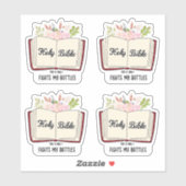 Christelijke Heilige Bijbel Sticker (Vel)