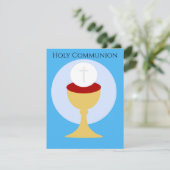 Christelijke Heilige Communie Uitnodiging (Staand voorkant)