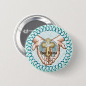 Christelijke Heilige Geest Ronde Button 5,7 Cm (Voorkant /achterkant)