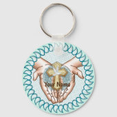 Christelijke Heilige Geest Sleutelhanger (Voorkant)