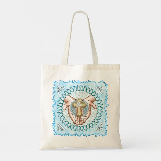 Christelijke Heilige Geest Tote Bag (Achterkant)