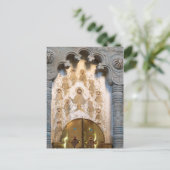 Christelijke heiligenkunst briefkaart (Staand voorkant)