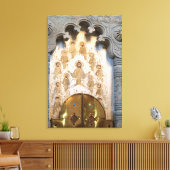 Christelijke heiligenkunst canvas afdruk (Insitu (Woonkamer))