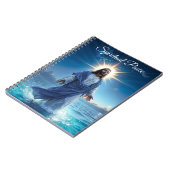 Christelijke heldere kunst Jesus Christ Faith Hope Notitieboek (Linkerzijde)