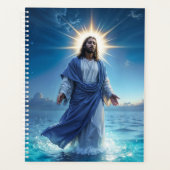Christelijke heldere kunst Jesus Christ Faith Hope Planner (Voorkant)