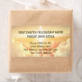 Christelijke Hemelse Wolk Kerk Zakelijk Etiket