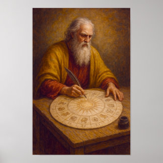 Christelijke Henoch maakt kalender Poster