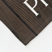 Christelijke herdenking van herdenking op foto fleece deken (Hoek)