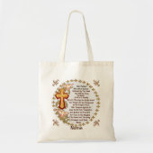 Christelijke Heren Gebed Canvas tas (Voorkant)