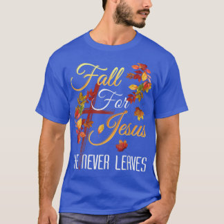 Christelijke herfst Herfst zomerseizoen einde zome T-shirt