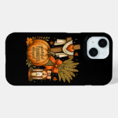 Christelijke herfst pompoen dankbaar dankbaar geze Case-Mate iPhone case (Achterkant (horizontaal))