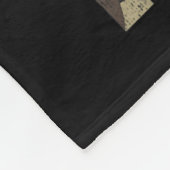 Christelijke hertenjacht Camo Amerikaanse vlag Fleece Deken (Hoek)