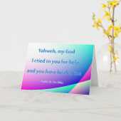 Christelijke het Helen de Kaart van het Citaat kri (Gele Bloem)