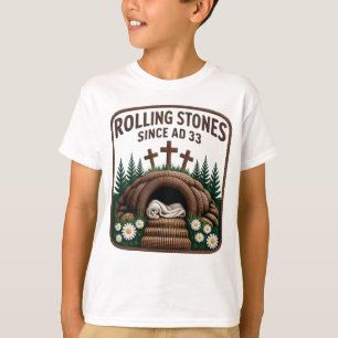 Christelijke Hij Is Opgestaan Nep T-shirt